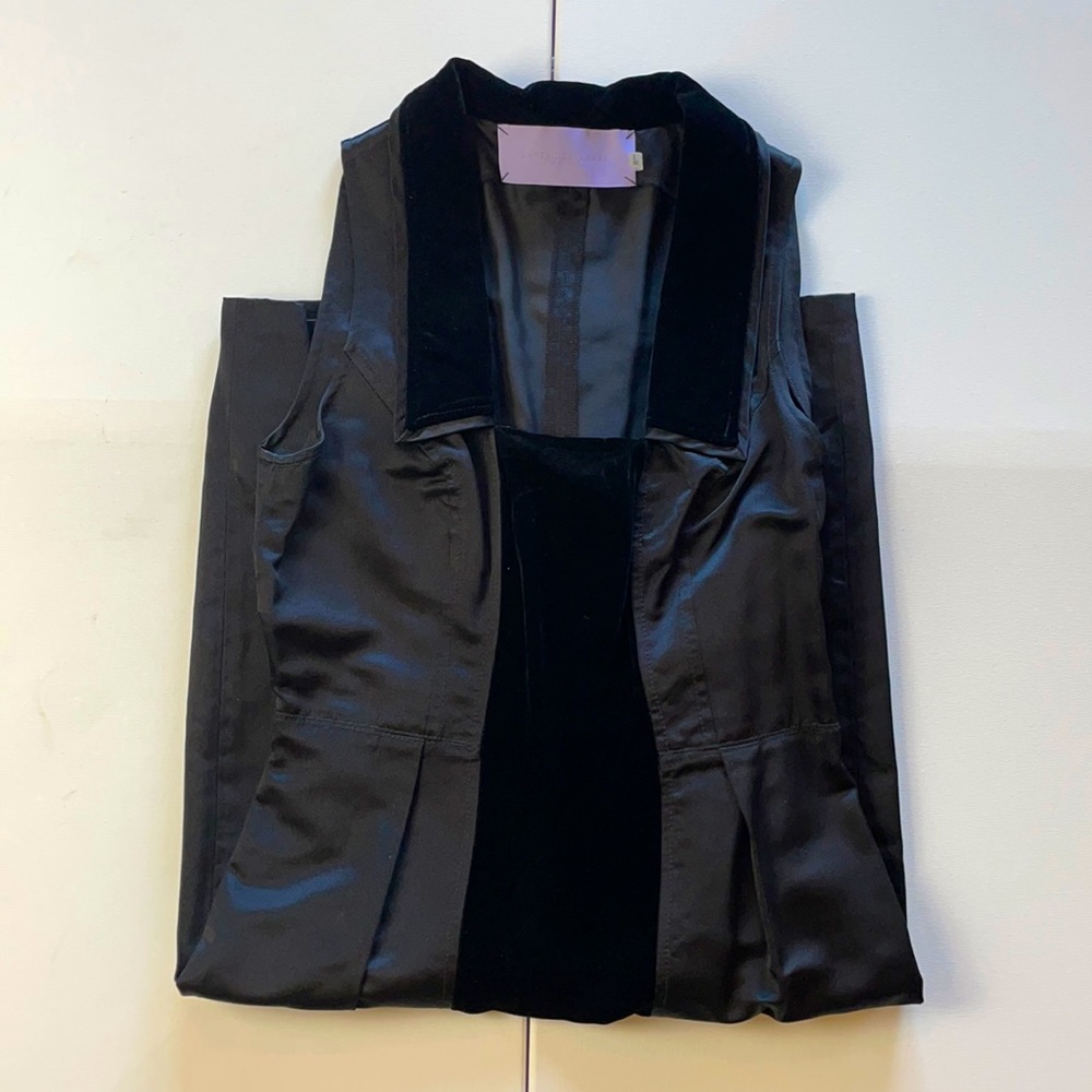 Vera Wang Midi Black Dress